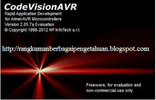 Splash-Screen-CodeVisionAVR-v2.05.7a-evaluation