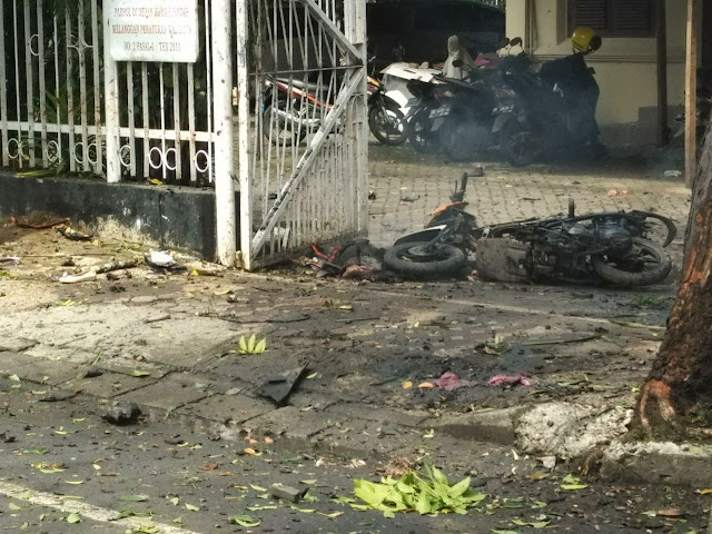 Ada Potongan Tubuh Di Lokasi Ledakan Gereja Katedral