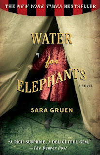 Water for Elephants by Sara Gruen (Book cover)