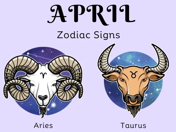 April Month Zodiac Signs