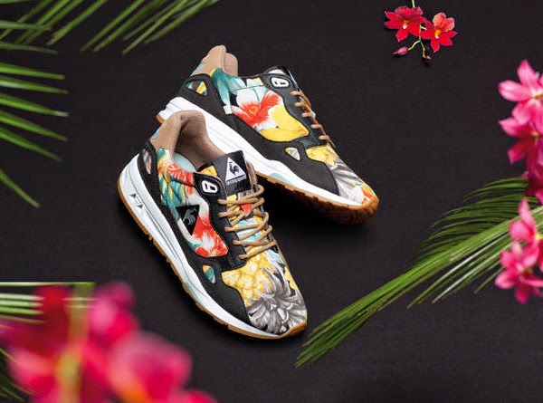 Le Coq Sportif zapatillas deportivas estampado tropical