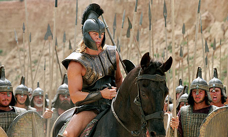 brad pitt in troy as achilles