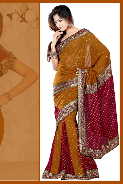 Wedding-Lehenga-Style-Saree