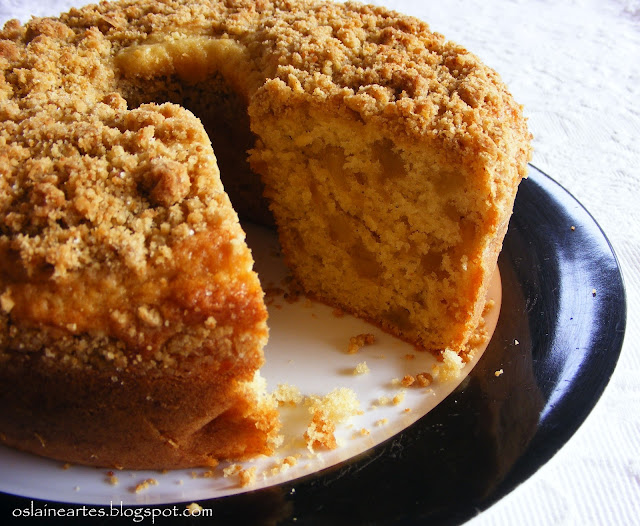 Bolo de Maçã e Canela