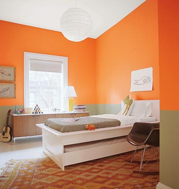 DORMITORIOS NARANJAS ORANGE BEDROOMS by dormitorios.blogspot.com