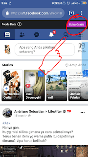 Cara spam komentar di facebook lewat hp