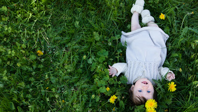 babies in spring season