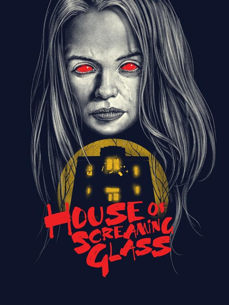 HOUSE OF SCREAMING GLASS poster