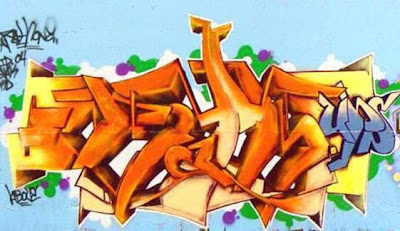 graffiti on graffiti alphabet murals
