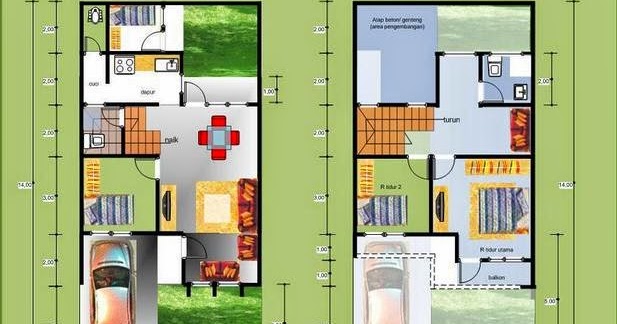  Site  Plan  Rumah  Minimalis 