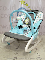 Super Bouncer Care CBR6901 Elfe Dreamy Rocker Blue Summer