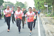 Sambut Hari Bhayangkara ke-77, Polda Jambi Menggelar Fun Run