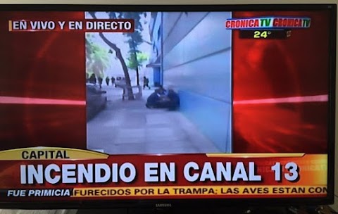 INCENDIO EN CANAL 13: LISTORTI Y CANALETTI SEÑALADOS COMO SOSPECHOSOS.