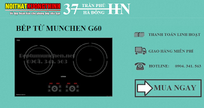 bếp từ munchen g60 châu âu