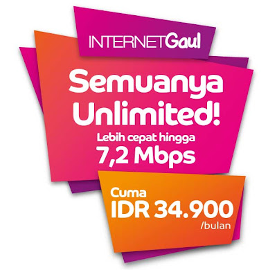 Internet Gaul dari AXIS Unlimited Internet 