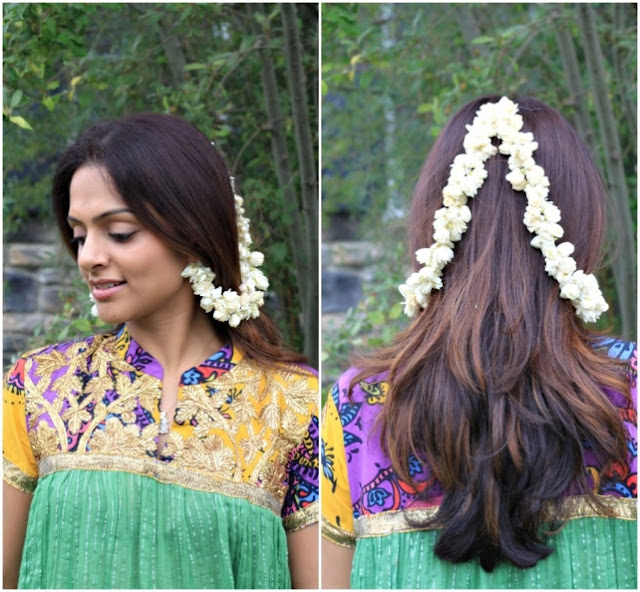 Some pretty flower jewelry for Diwali- Laxmi Lobo