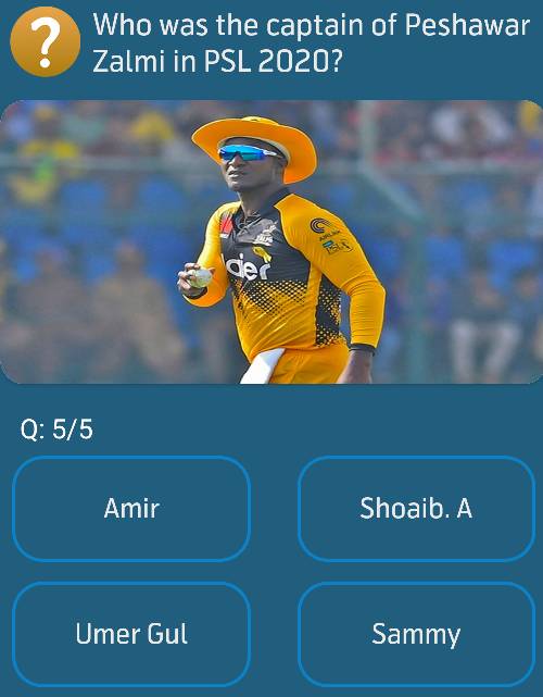 Who was the captain of Peshawar Zalmi in PSL 2020?