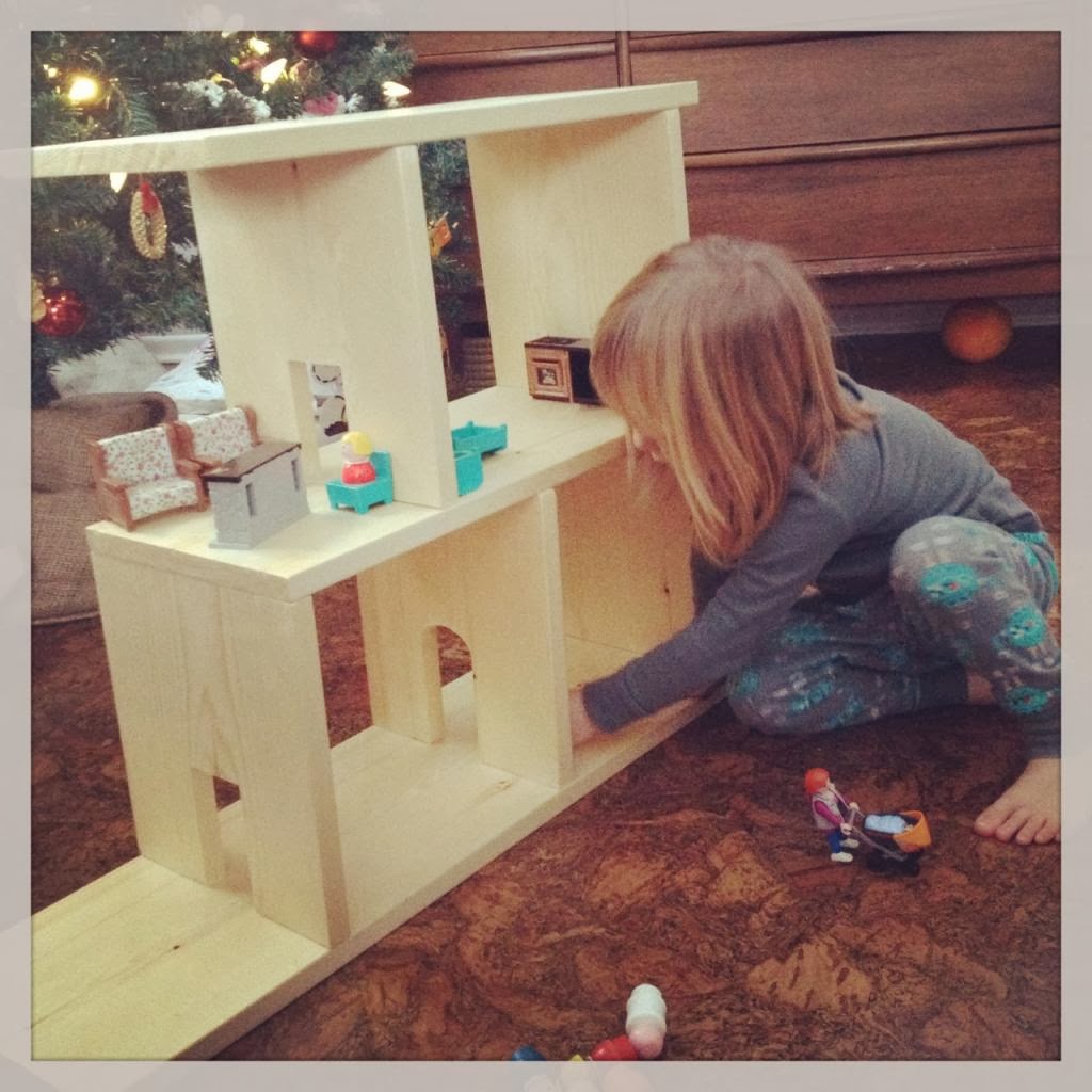 A Home Made Dollhouse.