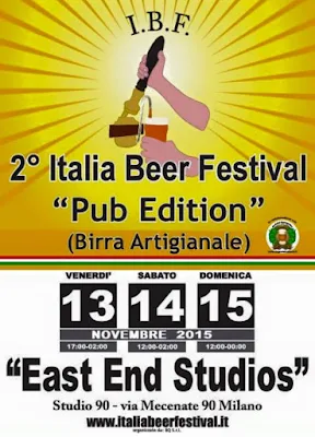 Italia Beer Festival dal 13 al 15 Novembre Milano 2015