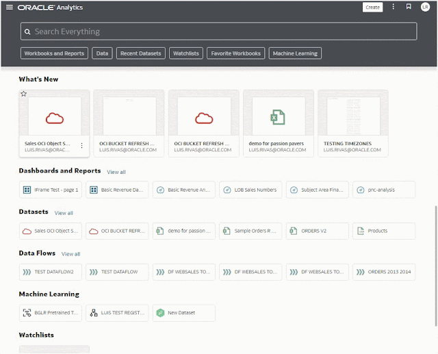 Unlock the Power of Your Data: Seamlessly Create and Refresh Datasets from Files Stored in OCI Object Storage