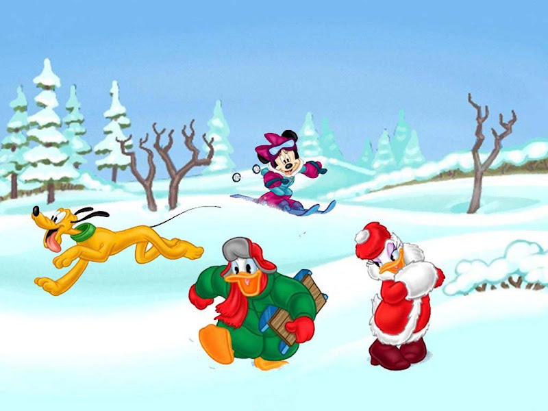 Mickey Mouse Wallpaper for Christmas title=