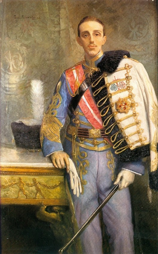 Gabriel Osmundo Gómez, Retrato de Alfonso XIII, Alfonso XIII, Retrato de Felipe VI, Retratos de Felipe VI, Felipe VI, Cuadro de Felipe VI, Nuevo retrato de Felipe VI, Familia Real Española, Leonor de Borbón, Sofía de Borbón