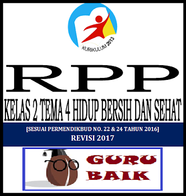 Rpp Kelas 2 Semester 1 Tema 4 Hidup Bersih Dan Sehat Kurikulum 2013 Revisi 2017