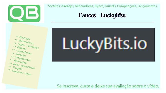 Faucet - Luckybits - Finalizado