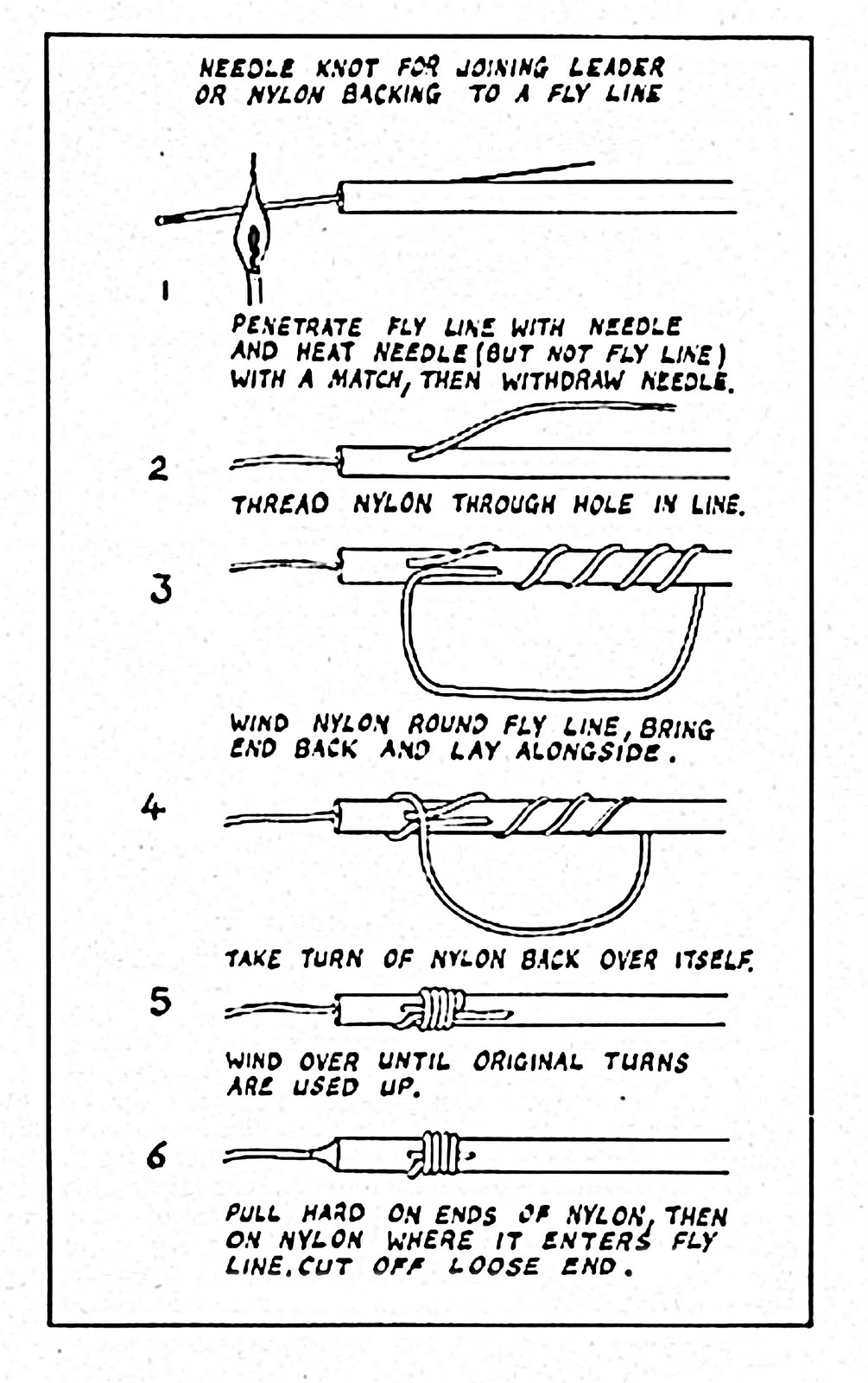 Dry Fly 'Expert': Needle Knot