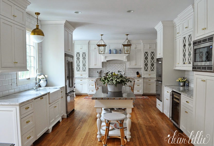 Dear Lillie A Classic and Timeless  White  Kitchen 