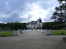 Chateau of Chenonceau.  Indre et Loire, France. Photographed by Susan Walter. Tour the Loire Valley with a classic car and a private guide.