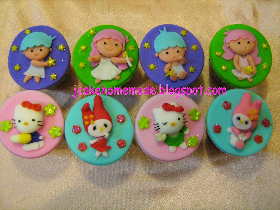 Hello kitty, My Melody, Cinnamoroll, Badtz-Maru, Chococat, Little Twin Stars 