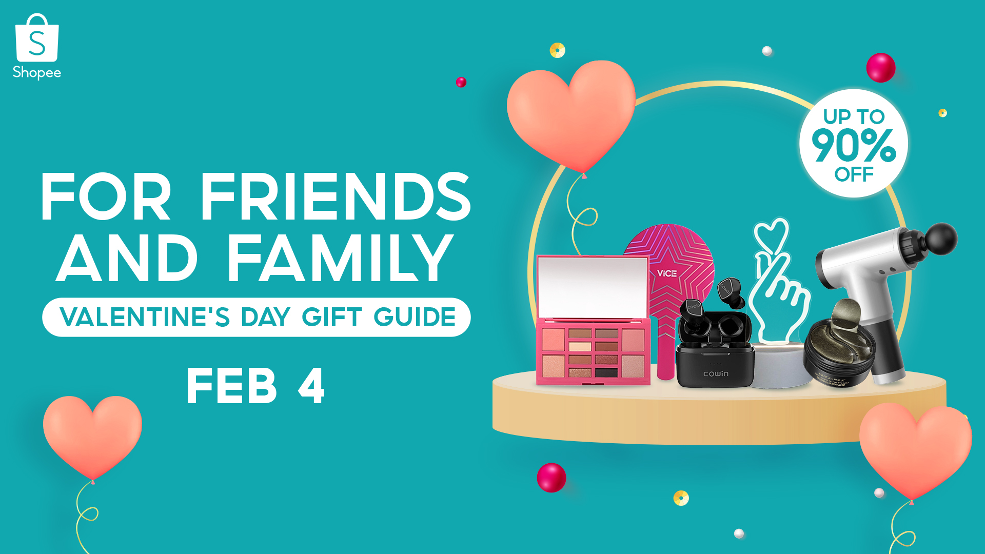 Shopee Valentine's Day Gift Guide 2021