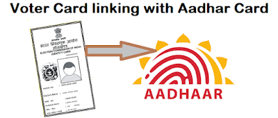 Link voter id with aadhar card