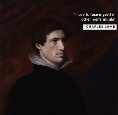 Charles Lamb is the perfector of the literary type of essay - essays personal, subjective and literary.