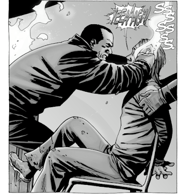 Negan e il ferro (vignetta di The Walking Dead)