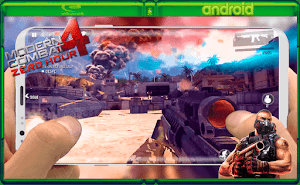 Modern Combat 4 Zero Hour PARA ANDROID APK MOD + DATOS (MEGA)