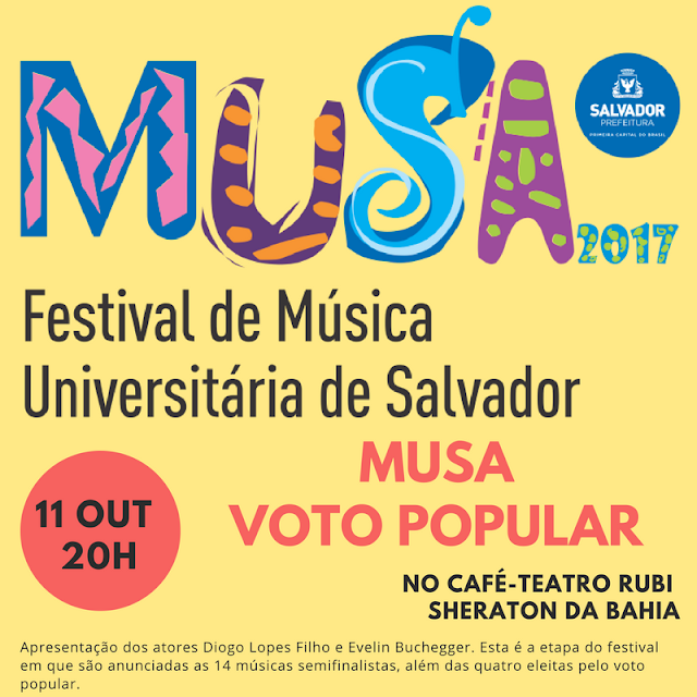 "Musa Voto Popular" no Café-Teatro Rubi