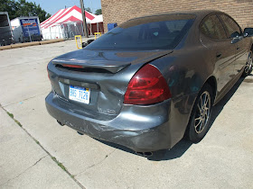 car accident, pontiac grand prix, detroit, I-75, rear end