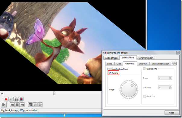 Video Rotation , VLC features, vlc modifications, vlc player, vlc usage, Video Rotation in VLC