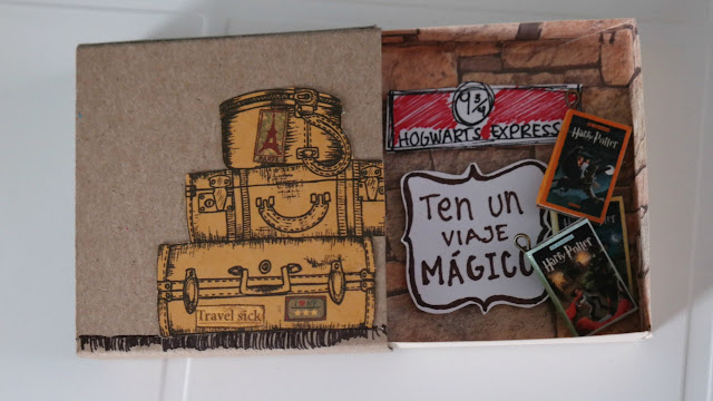 tarjetas inspiradas en Harry Potter