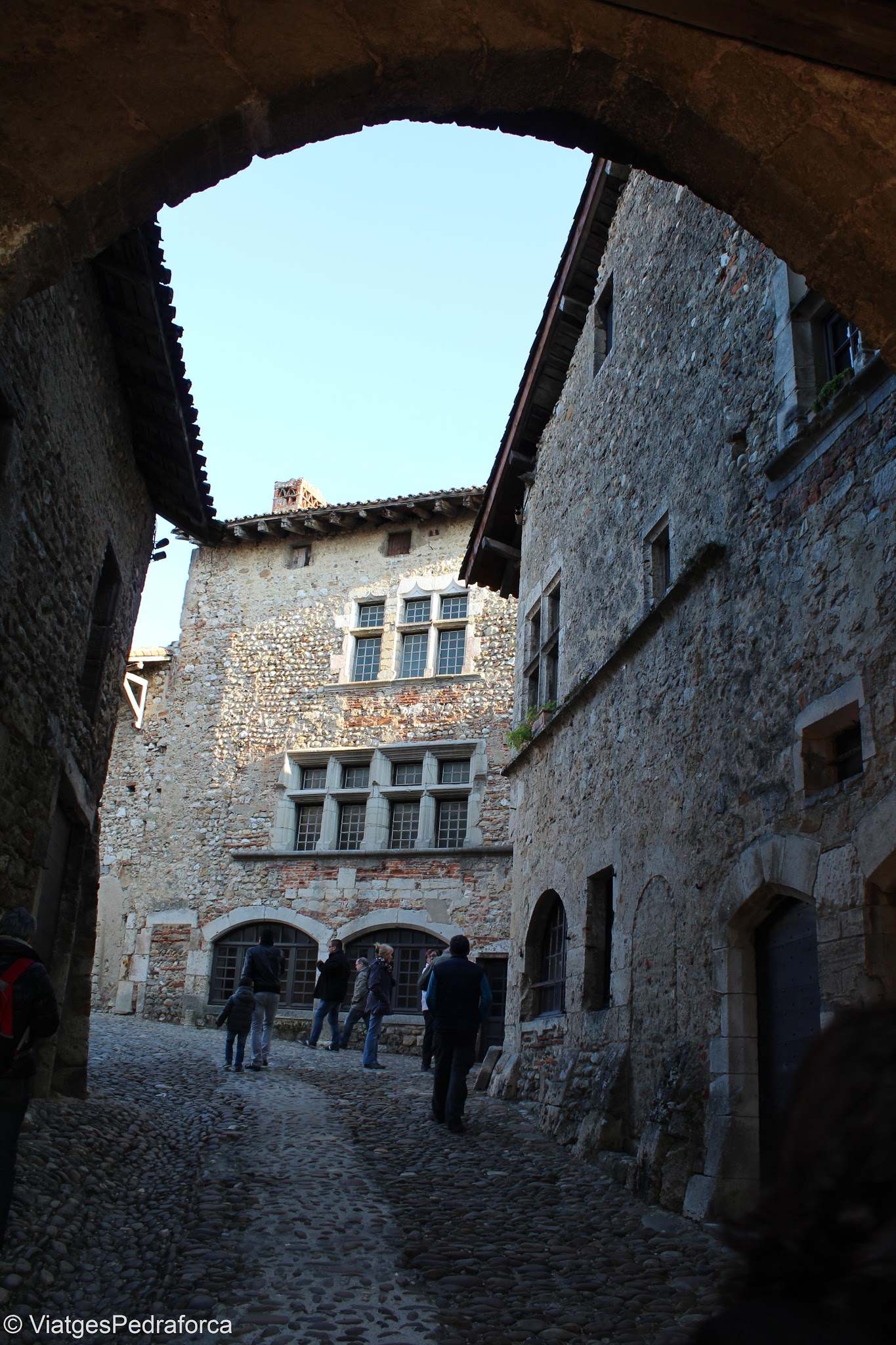 Cité médiévale de Pérouges, Ain, Rhône-Alpes, França