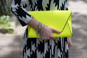 Zara neon yellow clutch, Fashion and Cookies