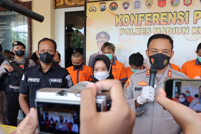 Polres Madiun Kota Berhasil Ungkap Kasus Peredaran Narkoba