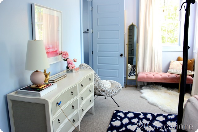 periwinkle girls room