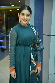 Actress Nivetha Thomas Stills At 118 Movie Trailer Launch