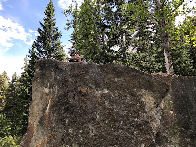 Camping in the Kootenay Plains, Alberta 