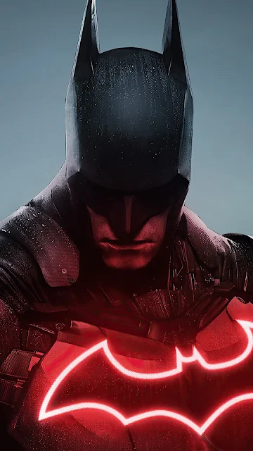 Papel de Parede Batman Logo de Neon