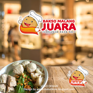 Logo Rumah Makan Bakso Malang Juara