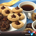بسكويت زبدة الفول السوداني بحبيبات الشوكولاته